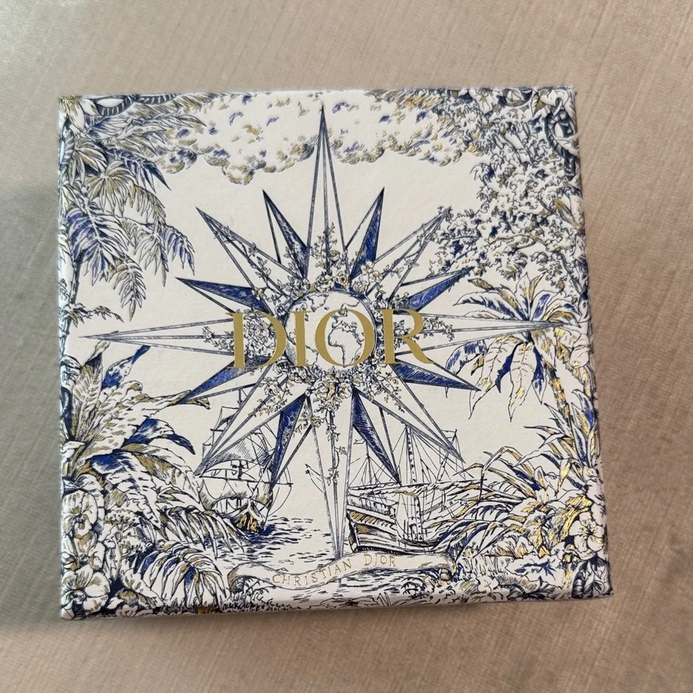 Dior Saddle Lotus Monogram Wallet